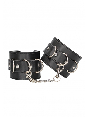 Ouch Bonded Leather Cuffs - Adjustable