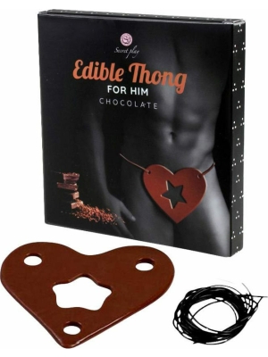 Secret Play Edible Thong - Caramel
