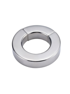 Guilty Toys Ultra Thick Magnetic Penis Ring - Silver