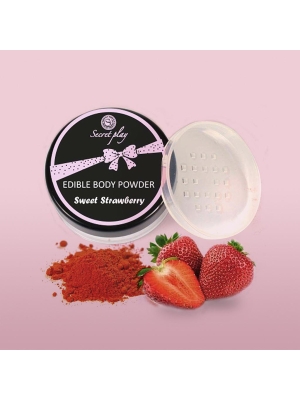 Sweet Sensation: Strawberry Edible Body Powder