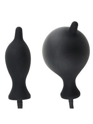 Kinksters Inflatable Butt Plug - Black