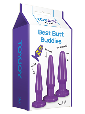 Toy Joy Best Butt Buddies Purple