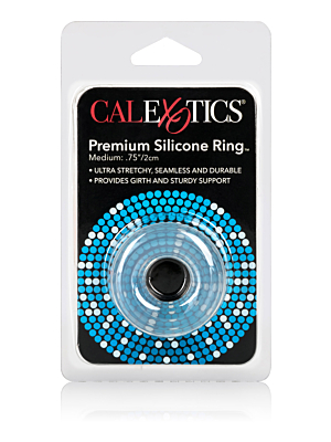 CalExotics Premium Silicone Cock Ring - Transparent