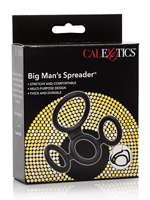 CalExotics Big Man S Spreader - Black Silicone
