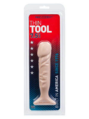 Doc Johnson Thin Tool 7.5 Inch - Skin