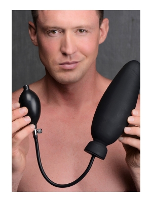 XR Brands Inflatable Silicone Dildo