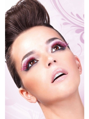 BACI Light Pink Feather Eyelashes