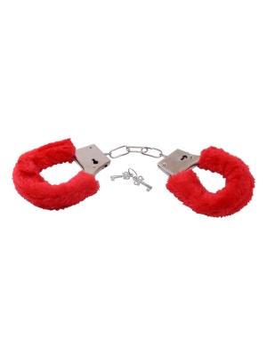 Bestseller Handcuffs with Red Fur - Toyz4Lovers