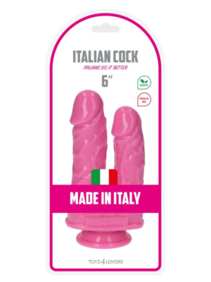 Toyz4lovers Double Dildo - Italian Cock Caino & Abele (Pink)