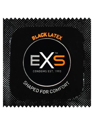 EXS Black Latex Condom