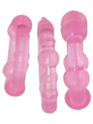 Timeless Pink Stud Cock Rings