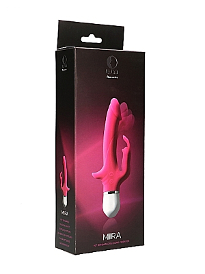 Pink Silicone Rabbit Vibrator