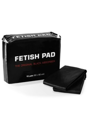 Fetish Pad - Black Absorber 15-Pack