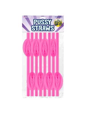 Kinksters Pussy Straws - 8 Pack