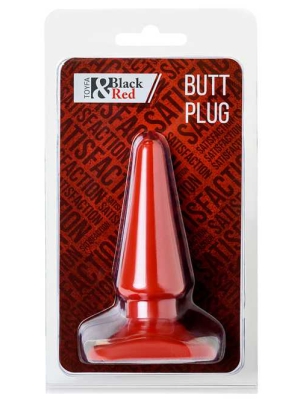 ToyFa Smooth Waterproof Butt Plug - Red