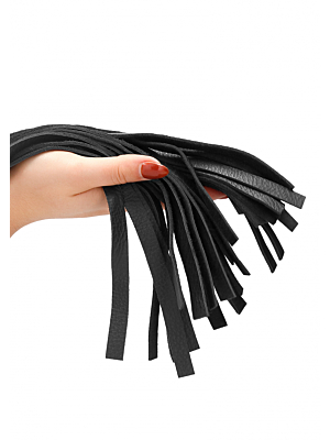 Ouch Black Leather Flogger