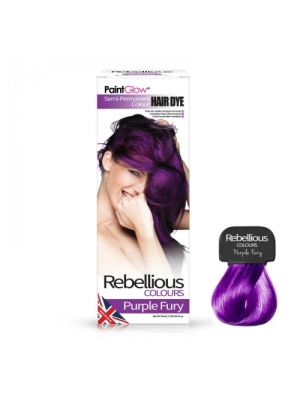Vibrant Purple Fury Hair Dye
