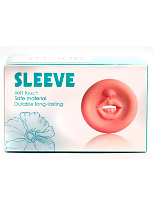 Satisfyer Realistic Mouth Sleeve - Skin Silicone