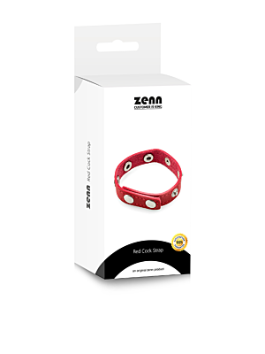 Zentoy Red Leather Strap