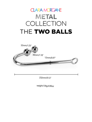 Clara Morgane The Two Balls Metal Collection