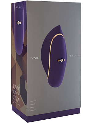 Introducing the Vive Minu Luxury Design Vibrator in Purple