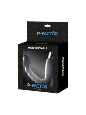 Toyz4lovers P-Factor Insider Pearls anal plug with bullet