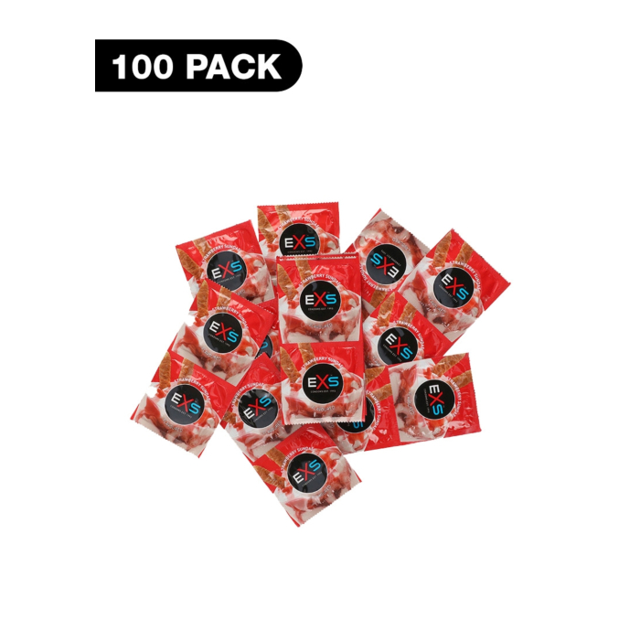 EXS Strawberry - Condoms 100 pack EXS Strawberry - Condoms 100 pack