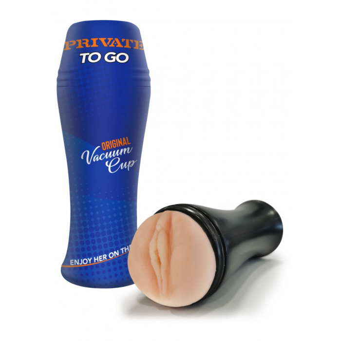 Original Vacuum Cup To Go Men's Masturbator - Realistic Stroker Original Vacuum Cup To Go Men's Masturbator - Realistic Stroker