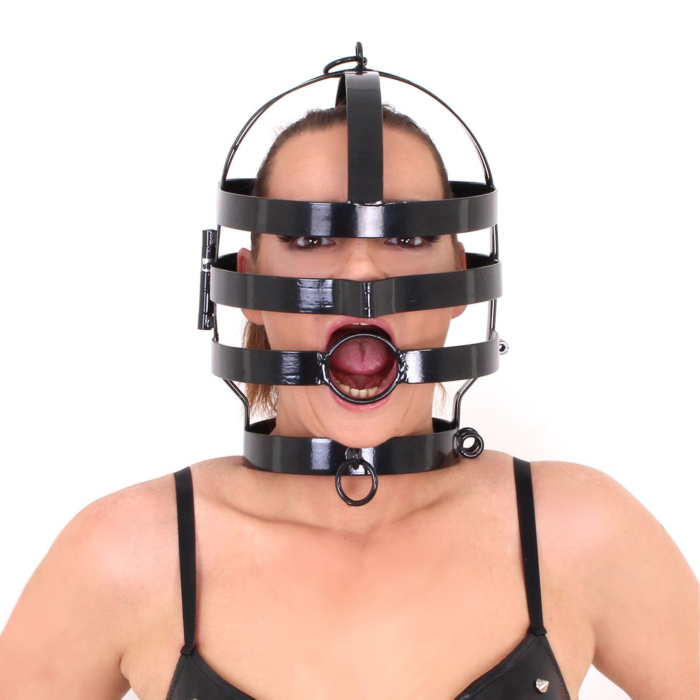 Head Cage, Large, Black Coated Head Cage, Large, Black Coated