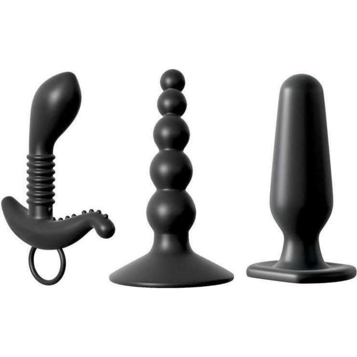 Pipedream Anal Fantasy Collection Anal Party Pack Πρωκτικές Σφήνες Σετ σε Μαύρο χρώμα