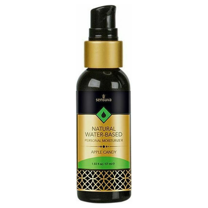 Erotic Gel - Natural Water-Based Personal Moisturizer Lubricant 57ml (Apple Candy) - Sensuva