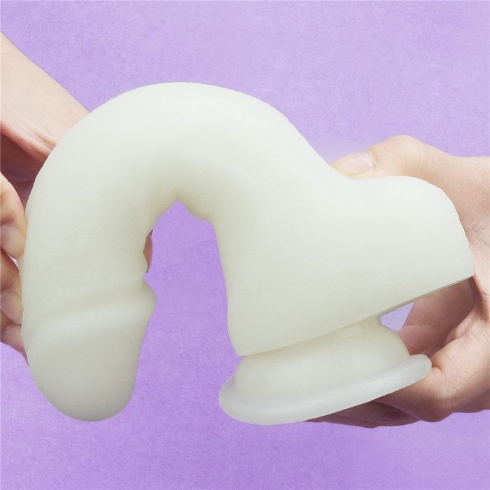 Lovetoy Lumino Play Silicone Dildo 7.5 inch – main product view Lovetoy Lumino Play Silicone Dildo 7.5 inch – main product view