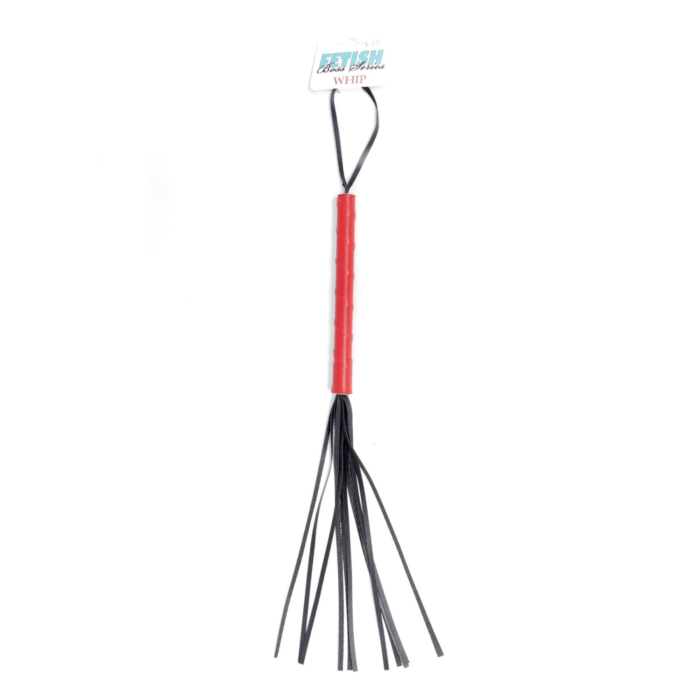 Fetish Boss Series Whip - Red Fetish Boss Series Whip - Red