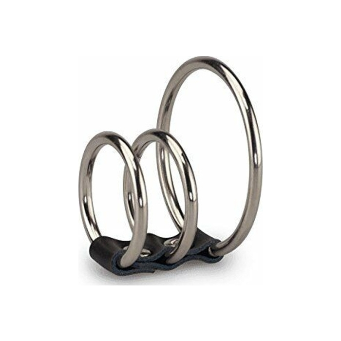 Penis Ring Triple Steel 
