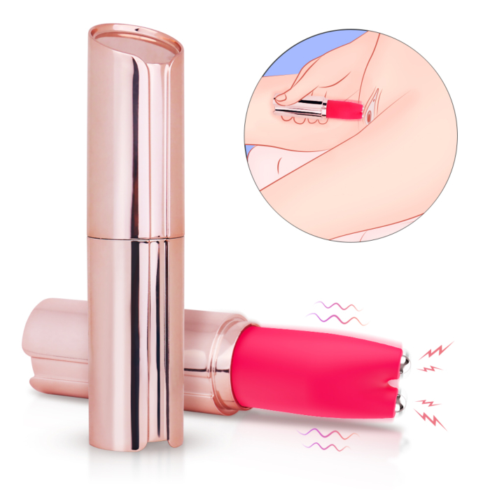 Lipstick Clitoral Vibrator Kelly with 9 Vibration Modes & 3 Light Electric Shock Modes - USB Rechargeable - Women's Sex Toys Lipstick Clitoral Vibrator Kelly with 9 Vibration Modes & 3 Light Electric Shock Modes - USB Rechargeable - Women's Sex Toys