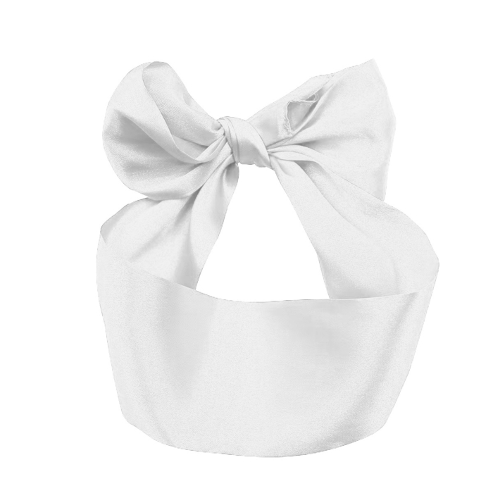Multifunctional Satin Ribbon White 150 cm Mokko Toys Multifunctional Satin Ribbon White 150 cm Mokko Toys