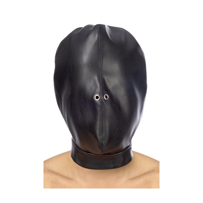 Fetish hood with strap Fetish hood with strap