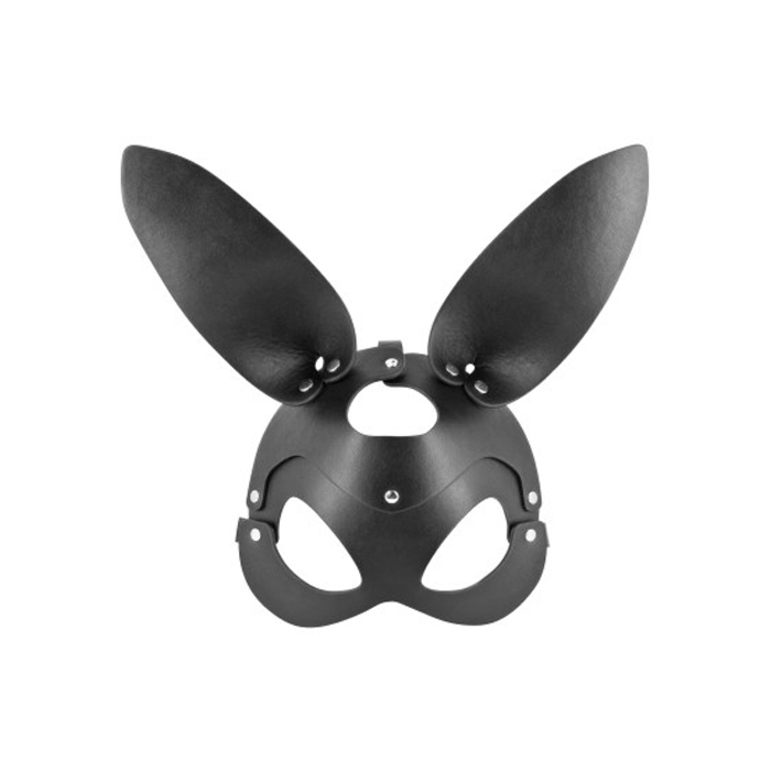 Adjustable faux leather bunny mask Adjustable faux leather bunny mask