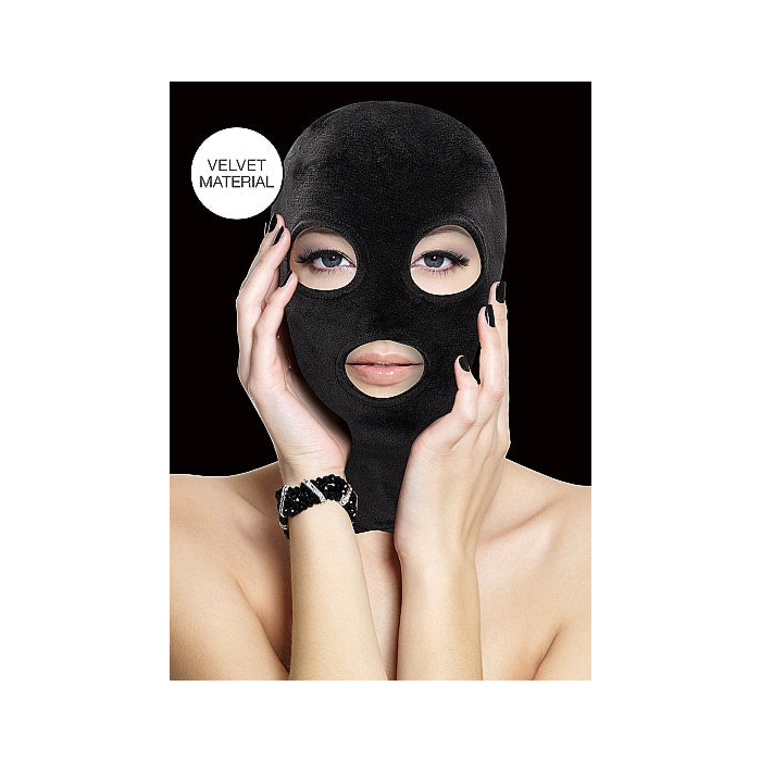 Shots Ouch Velvet Mask with Eye & Mouth Opening Black
Shots Ouch Velvet Mask with Eye & Mouth Opening Black