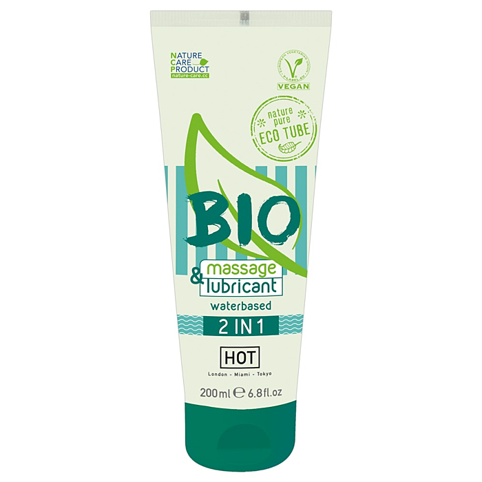 Hot Bio Massage Lubricant 2 In 1 200ml Hot Bio Massage Lubricant 2 In 1 200ml
