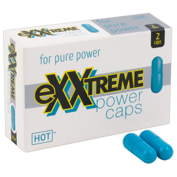 Hot Exxtreme Power Caps Man 2 Pack Hot Exxtreme Power Caps Man 2 Pack