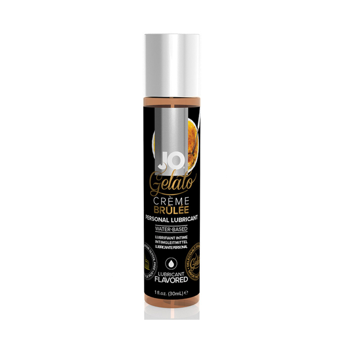 System Jo Gelato Lubricant Transparent 30ml Creme Brulee