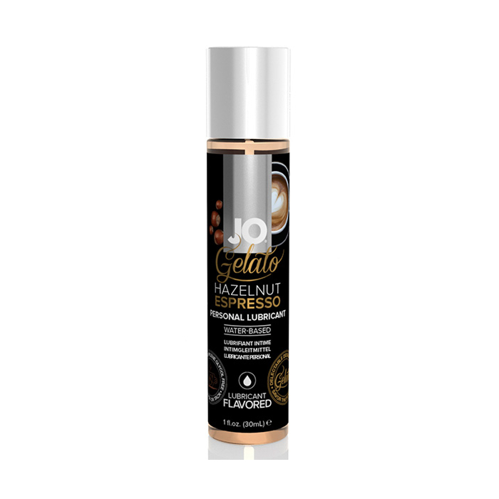 System Jo Gelato Lubricant Transparent 30ml Hazelnut Espresso