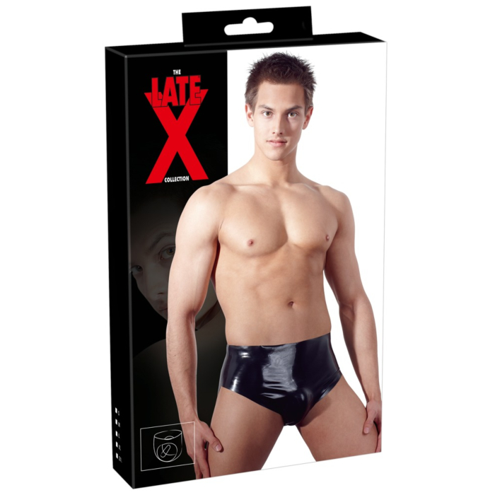 Latex Briefs with Plug Latex Briefs with Plug