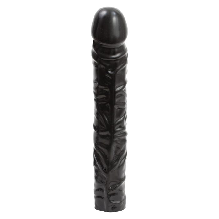 Classic Dong Realistic Dildo 25 cm Black (Vac-u-lock) - Doc Johnson - Veins Classic Dong Realistic Dildo 25 cm Black (Vac-u-lock) - Doc Johnson - Veins