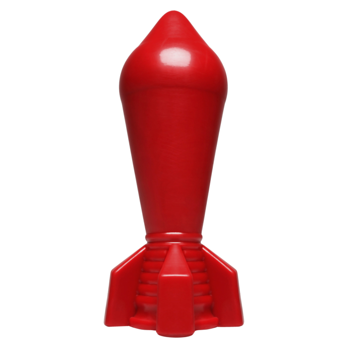 Bombshell ShockWave Butt Plug (Red) - Doc Johnson - Rocket Shaped