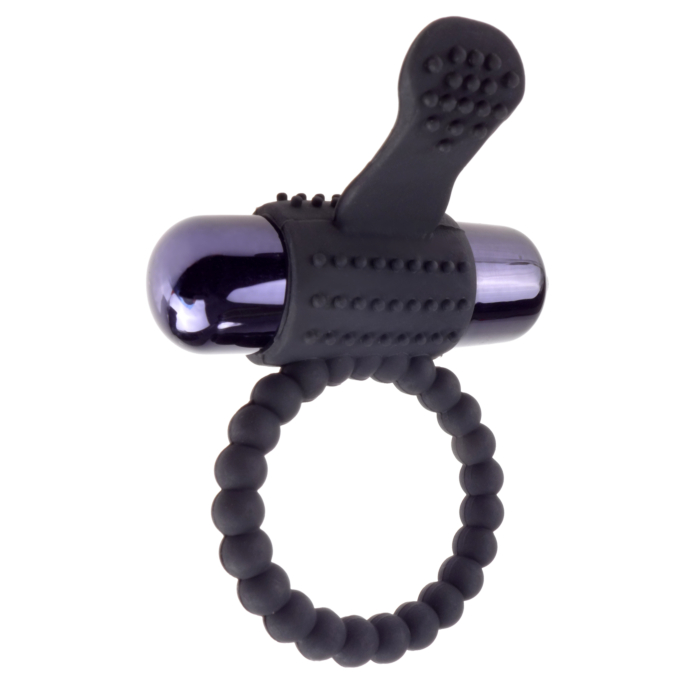Pipedream Fantasy C-Ringz Vibrating Silicone Super Ring Black