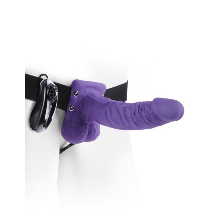 7 Inch Vibr. Hollow Strap-On 7 Inch Vibr. Hollow Strap-On