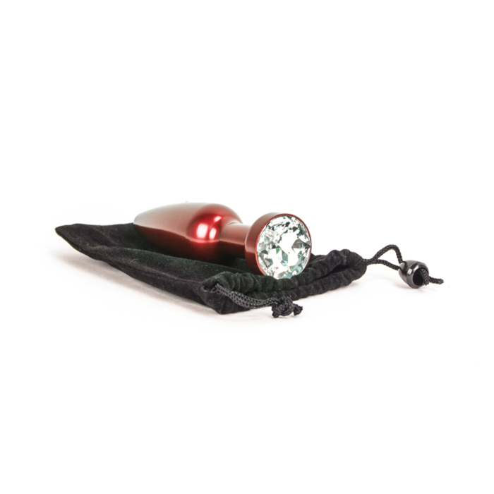 Aluminum Alloy Anal Plug 2 - Red Aluminum Alloy Anal Plug 2 - Red
