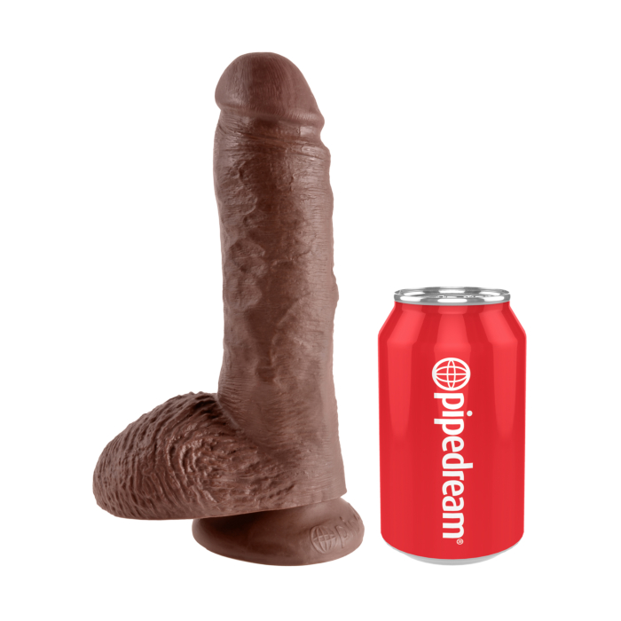 King Cock 8" Cock with Balls King Cock 8" Cock with Balls